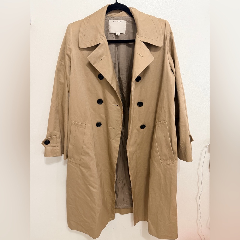 Marc Jacobs Tan Trench Coat